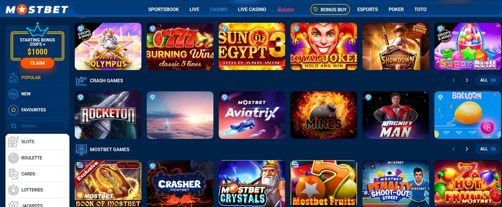 Mostbet Çevrimiçi Casino Şifresi Çözüldü: Sanal Çevrimiçi Casino Mutluluğuna Genel Bakış